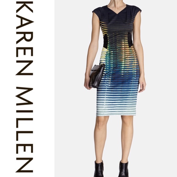 karen millen bodycon pencil dress